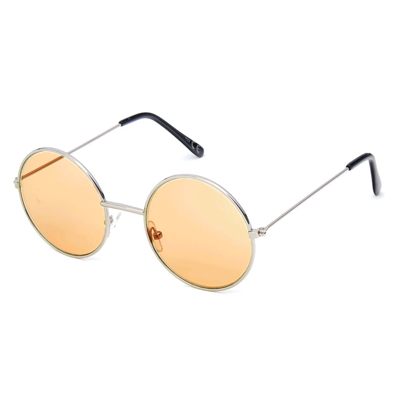 Runde John Lennon-Brille – Gelbe Gläser