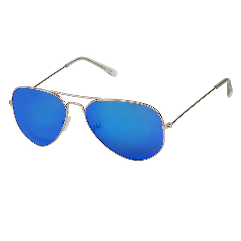 Pilotenbrille - Naples | Blaues Spiegelglas